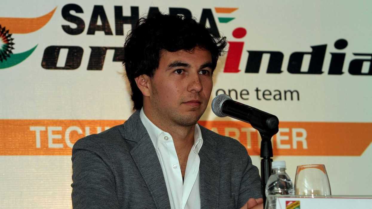 El piloto mexicano Sergio Pérez. NOTIMEX