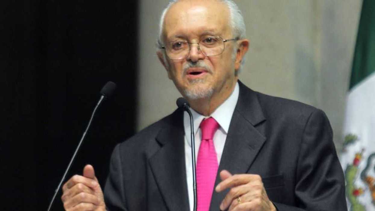 El Premio Nobel de Química, Mario Molina.