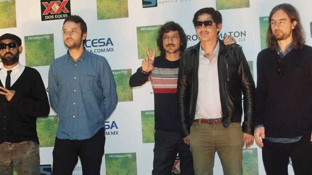 El quinteto mexicano Zoé. NOTIMEX