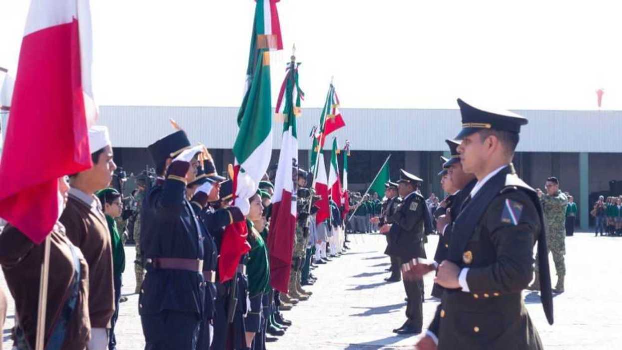 El respeto a la Bandera es respetar a la comunidad: Roberto Cabrera.