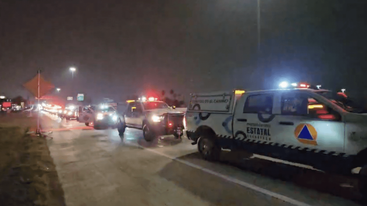 El secretario de Seguridad Pública Municipal de San Juan del Río, Orlando Chávez Landaverde, participa en el operativo de acompañamiento a la Caravana Migrante 2025.