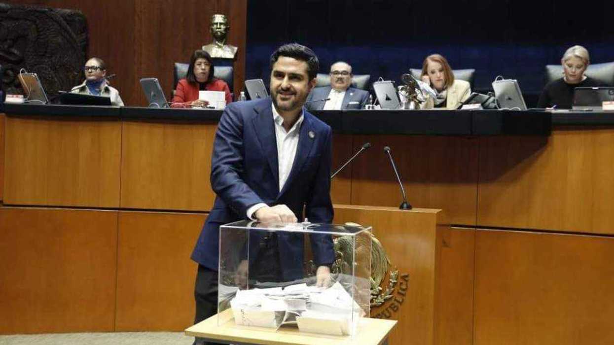 El senador panista Agustín Dorantes justificó su decisión argumentando coordinación institucional en seguridad.