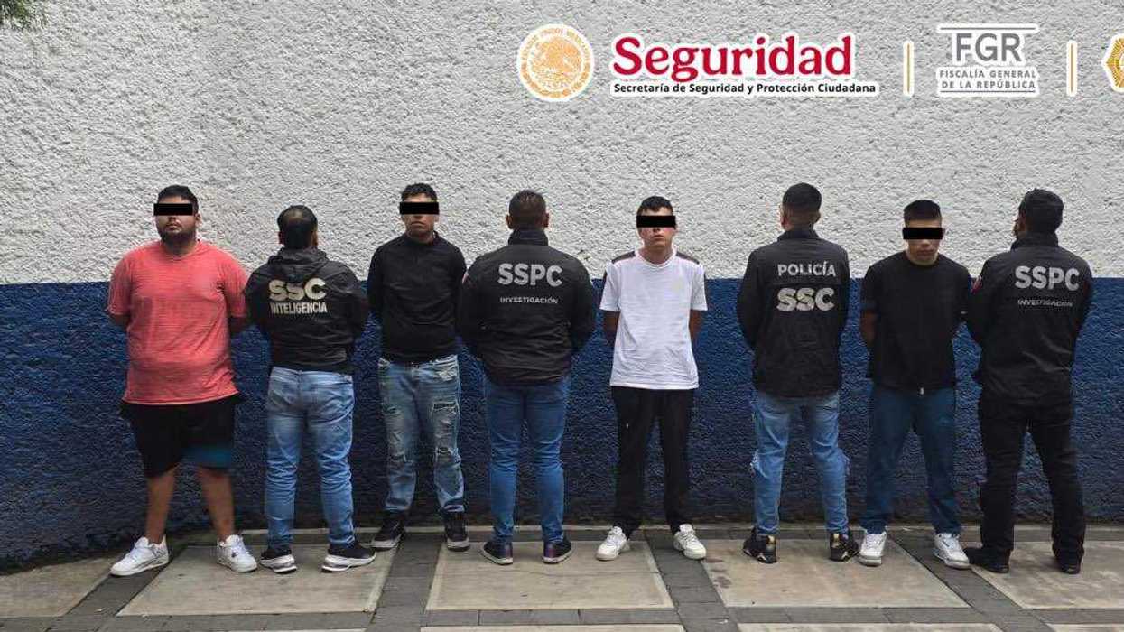 Elementos de fuerzas federales y de la Secretaría de Seguridad Ciudadana realizaron un operativo en la alcaldía Álvaro Obregón que derivó en la detención de cuatro presuntos integrantes de Los Malcriados 3AD.