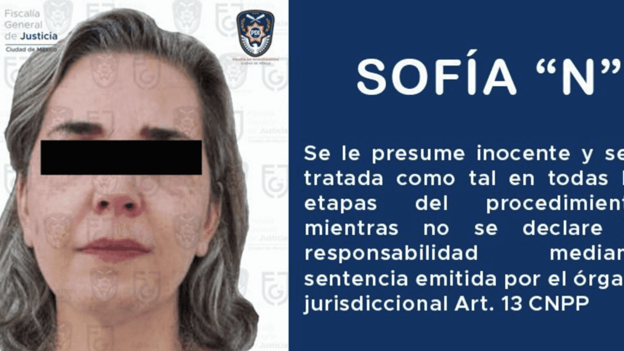 Elementos de la Fiscalía General de la Ciudad de México, detuvieron en Querétaro a Sofía 'N', por su probable participación en el delito de asociación delictuosa.