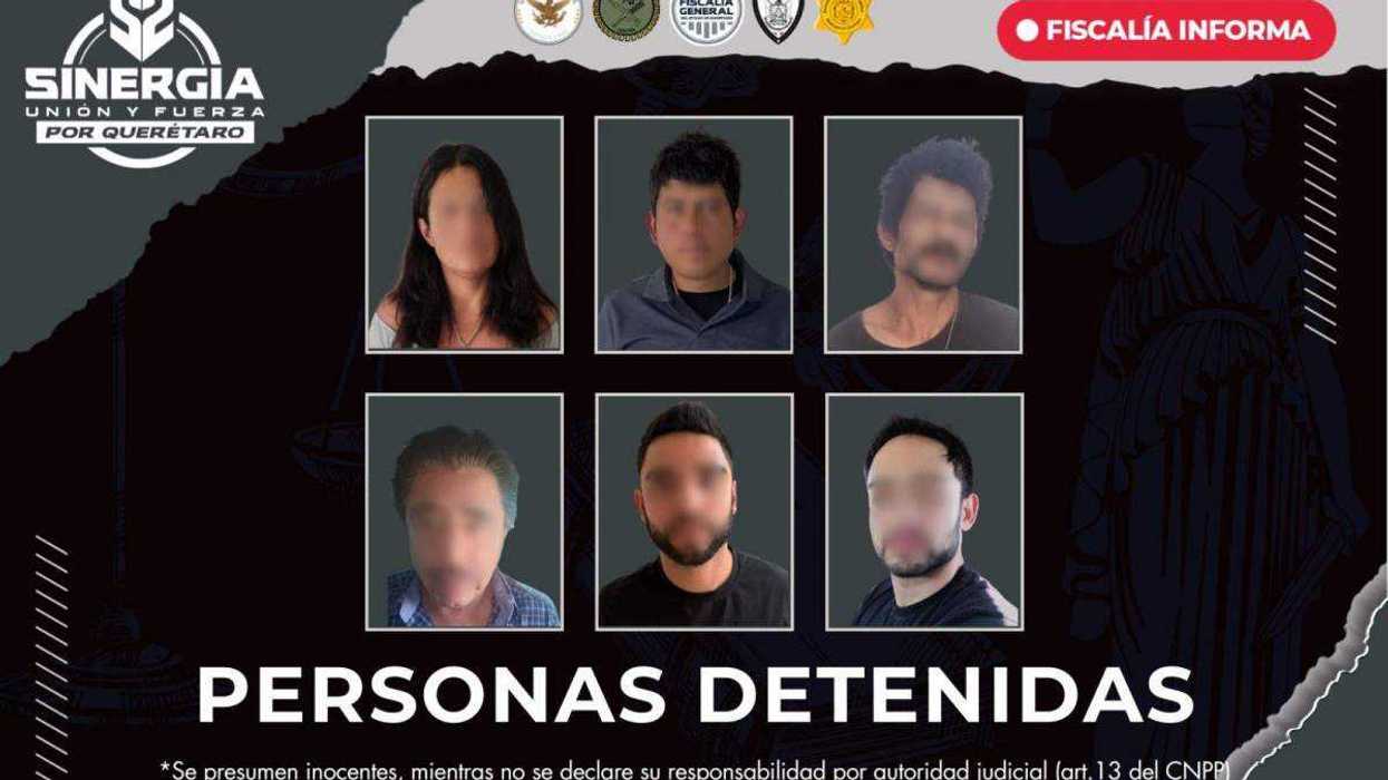 Elementos de la Fiscalía, SEDENA y Guardia Nacional participan en operativo Sinergia por Querétaro asegurando armas y drogas.