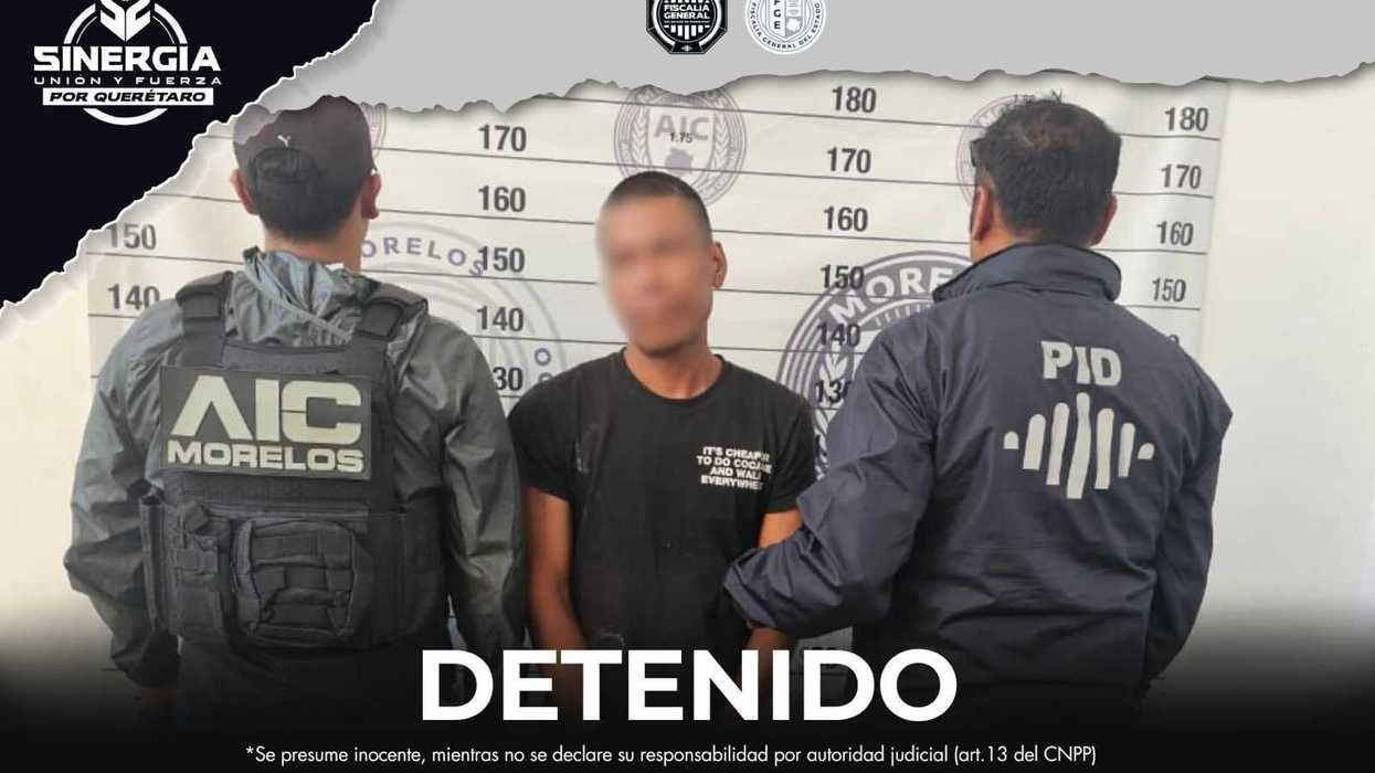 Elementos de la Policía de Investigación del Delito de Querétaro durante operativo de cumplimiento de orden de aprehensión por secuestro agravado