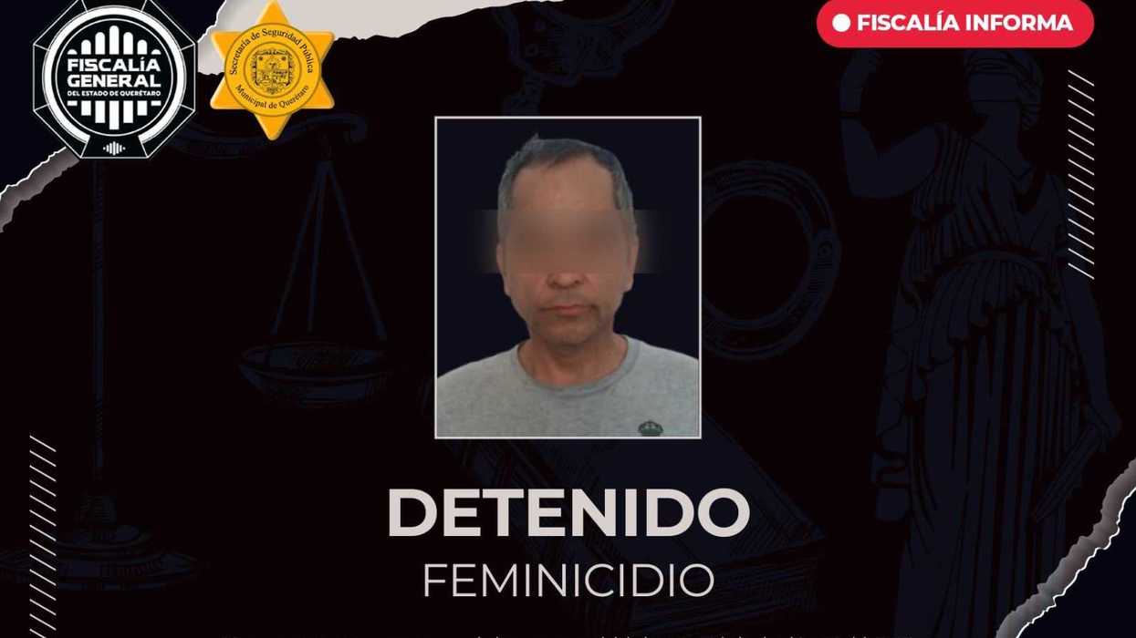Elementos de la Policía de Investigación del Delito en operativo de detención por feminicidio en colonia Centro de Querétaro