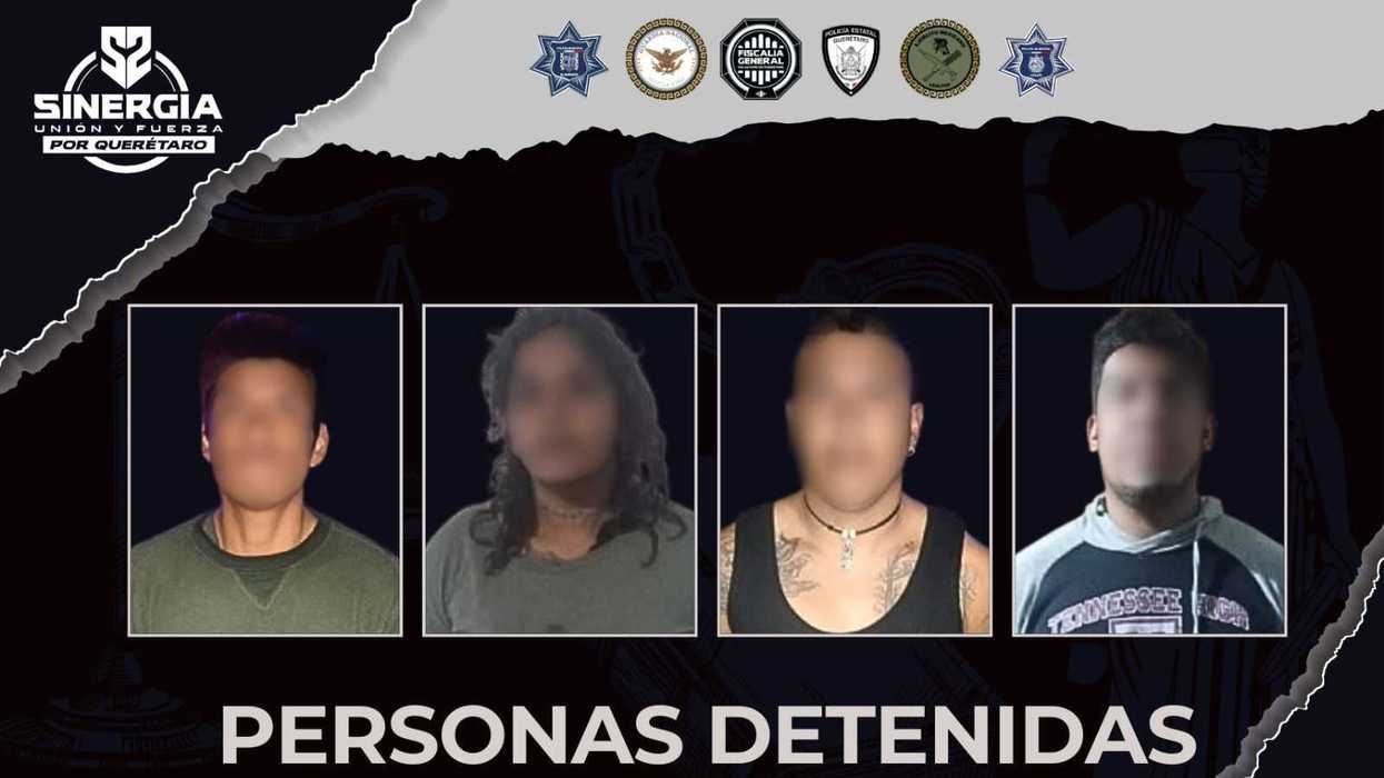 Elementos de seguridad durante cateo antidrogas en municipios de Colón y El Marqués, Querétaro