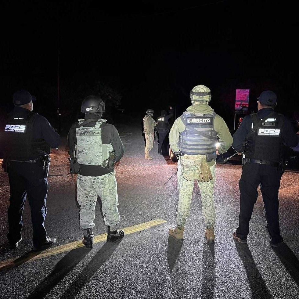 Elementos del Ej\u00e9rcito Mexicano, Guardia Nacional y polic\u00edas realizan patrullaje coordinado en caminos de la Sierra Gorda de Quer\u00e9taro durante operativo de seguridad en zonas lim\u00edtrofes