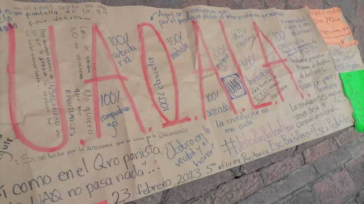 En cuatro años, 399 denuncias por violencia en UAQ de Querétaro.
