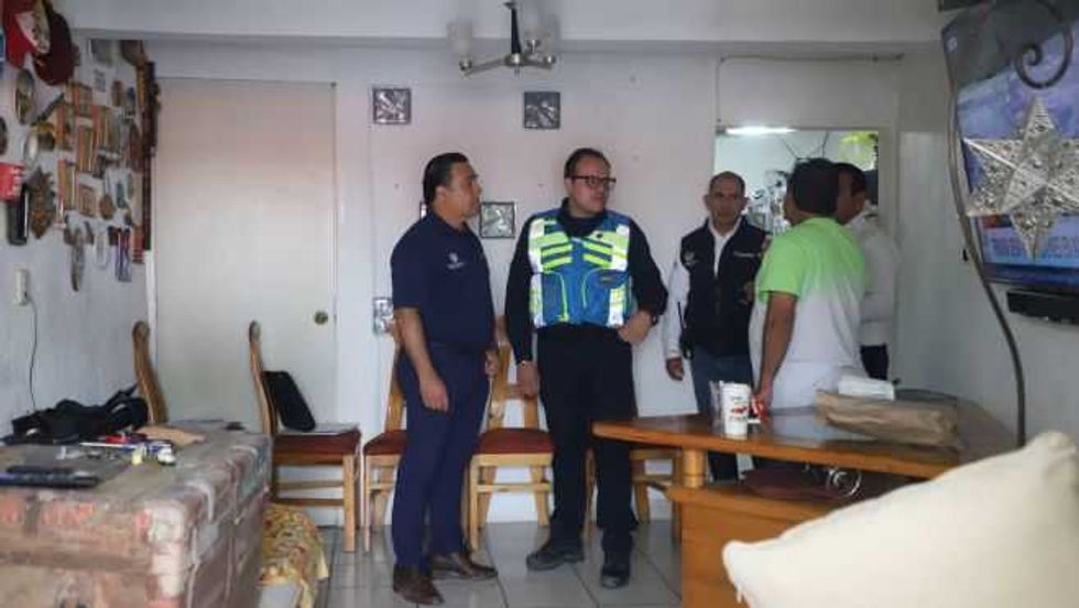 Encabeza alcalde atención a afectados por fuertes lluvias en Querétaro.