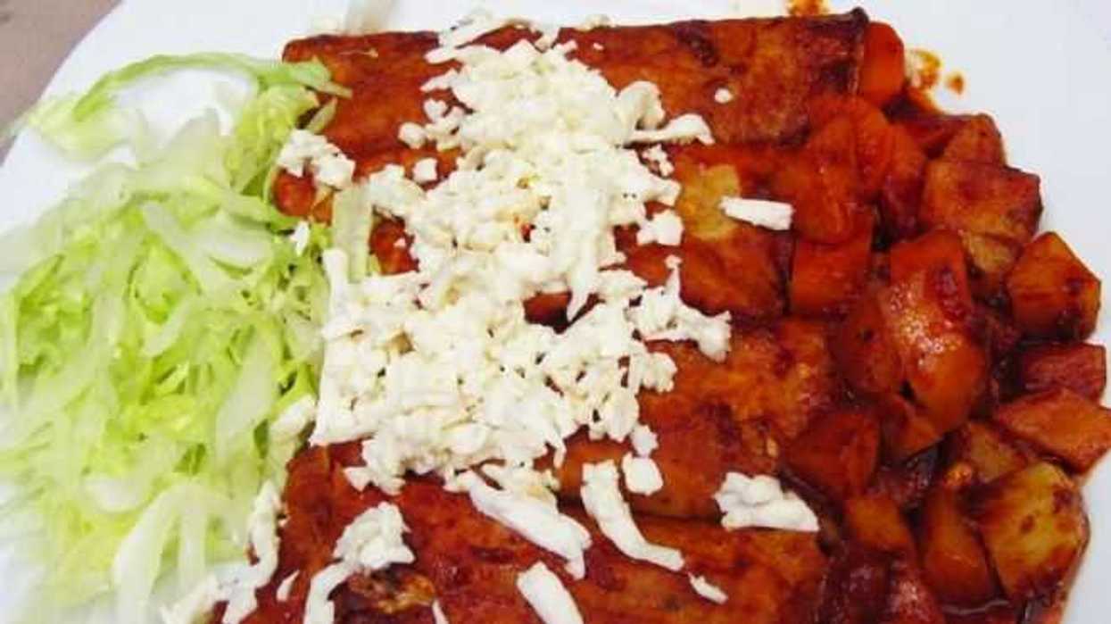 Enchiladas queretanas