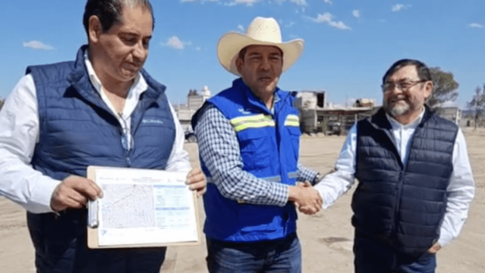 Entregan ampliación de red de drenaje en Puerta de Palmillas.