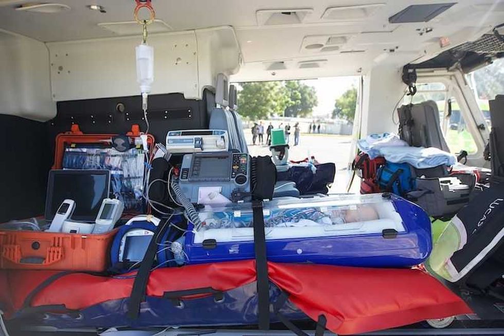 entregan helicoptero al sistema de atencion medica de urgencias 1