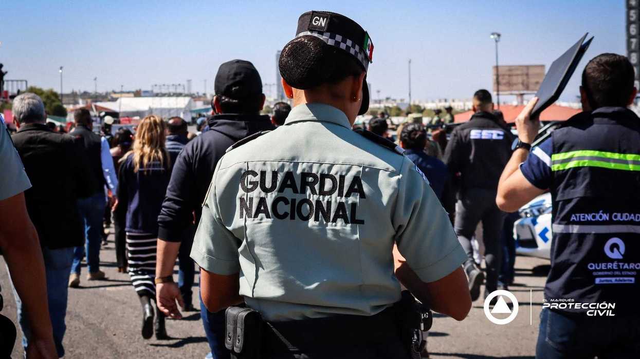 Eric Gudiño Torres, secretario de Gobierno de Querétaro, informa sobre el operativo de seguridad de la Feria Ganadera 2026.