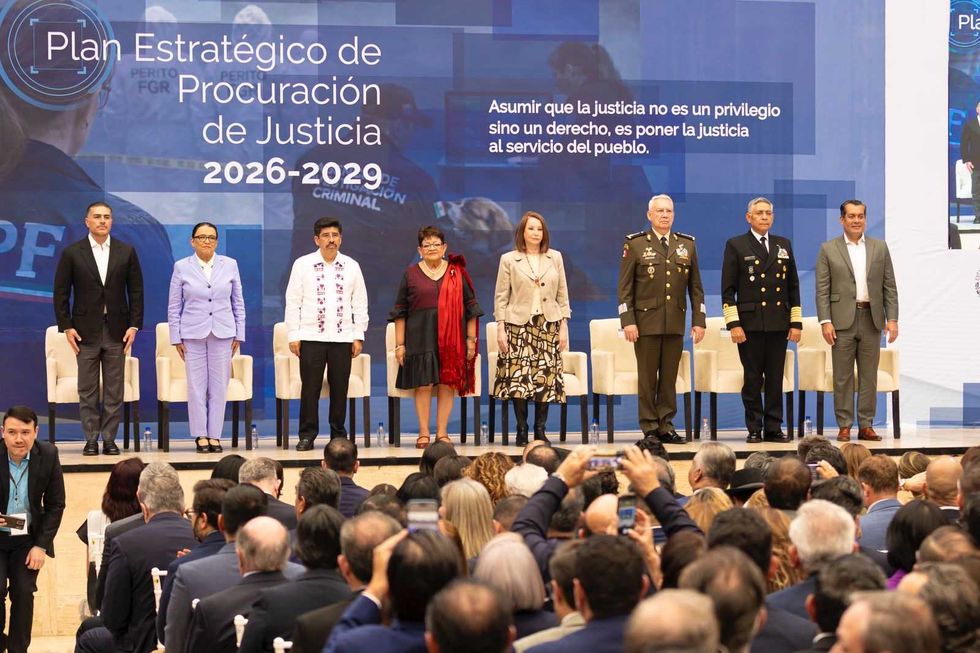 Ernestina Godoy Ramos presenta el Plan Estrat\u00e9gico de Procuraci\u00f3n de Justicia 2026\u20132029 en el Centro Cultural del M\u00e9xico Contempor\u00e1neo, Ciudad de M\u00e9xico