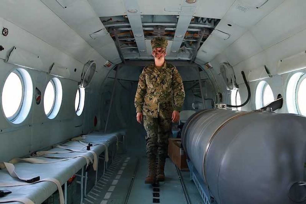 es un orgullo ser la primera mujer infante de marina y servir a mi pais 1