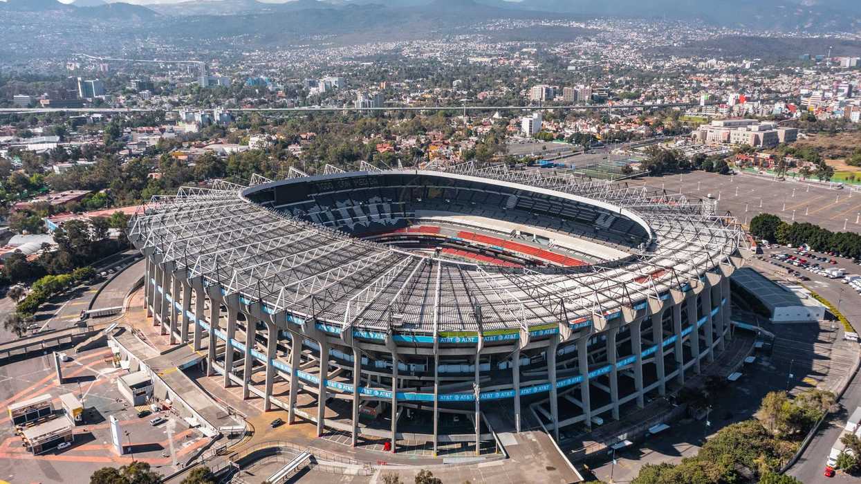 Estadio Azteca Banorte remodelado previo a reinauguración México vs Portugal Mundial 2026.