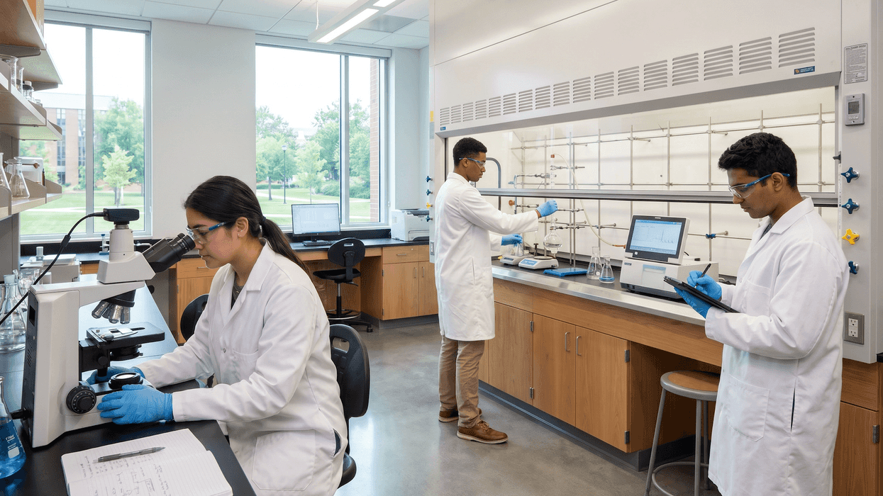 Estudiantes de la UAQ trabajan en un laboratorio durante el Verano de la Ciencia 2026 en Querétaro.