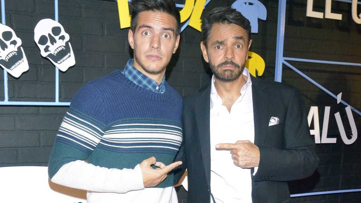 Eugenio Derbez asegura que apoyó a Vadhir en la decisión de quitarse su apellido en el medio artístico. AM.