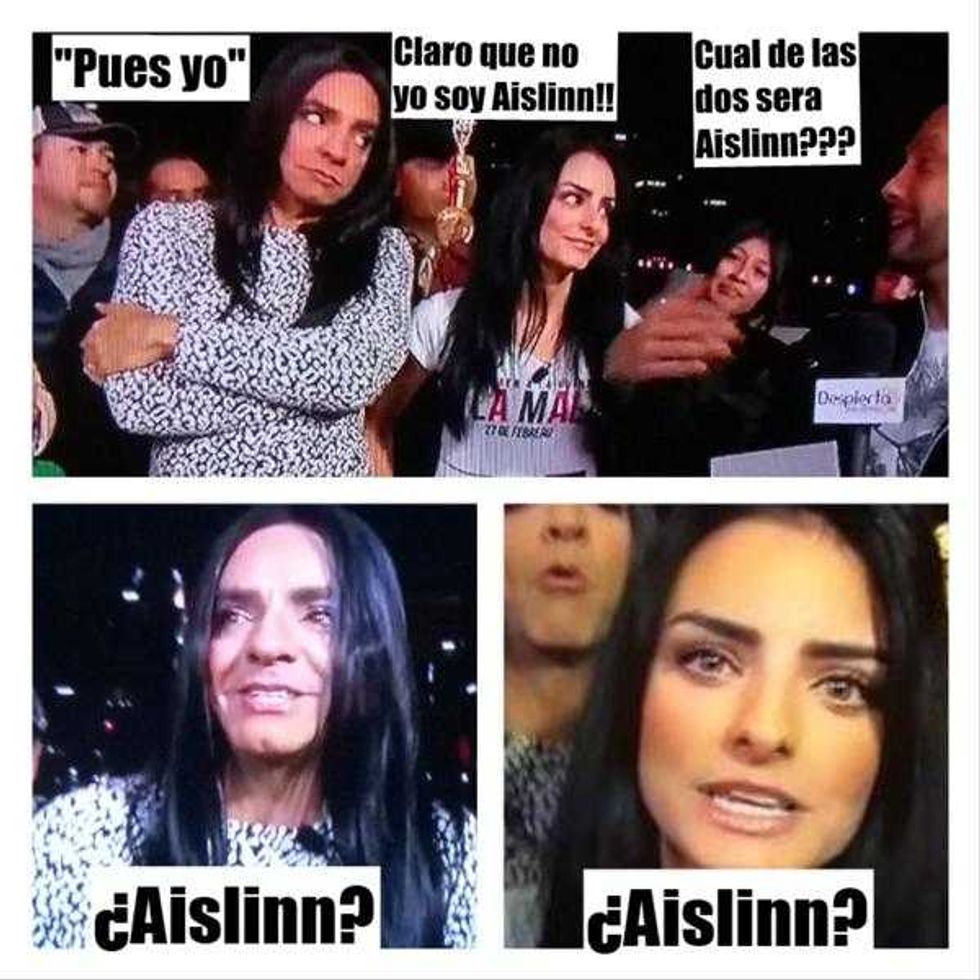 Eugenio Derbez se viste de mujer… por amor a Aislinn