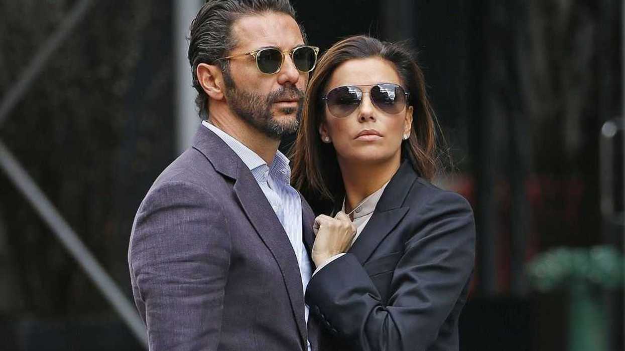Eva Longoria y su prometido Pepe Baston