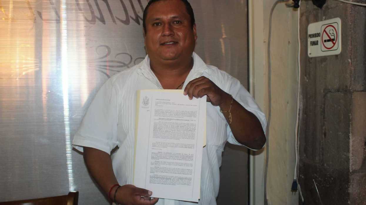Ex alcalde Víctor Alonso Moreno.