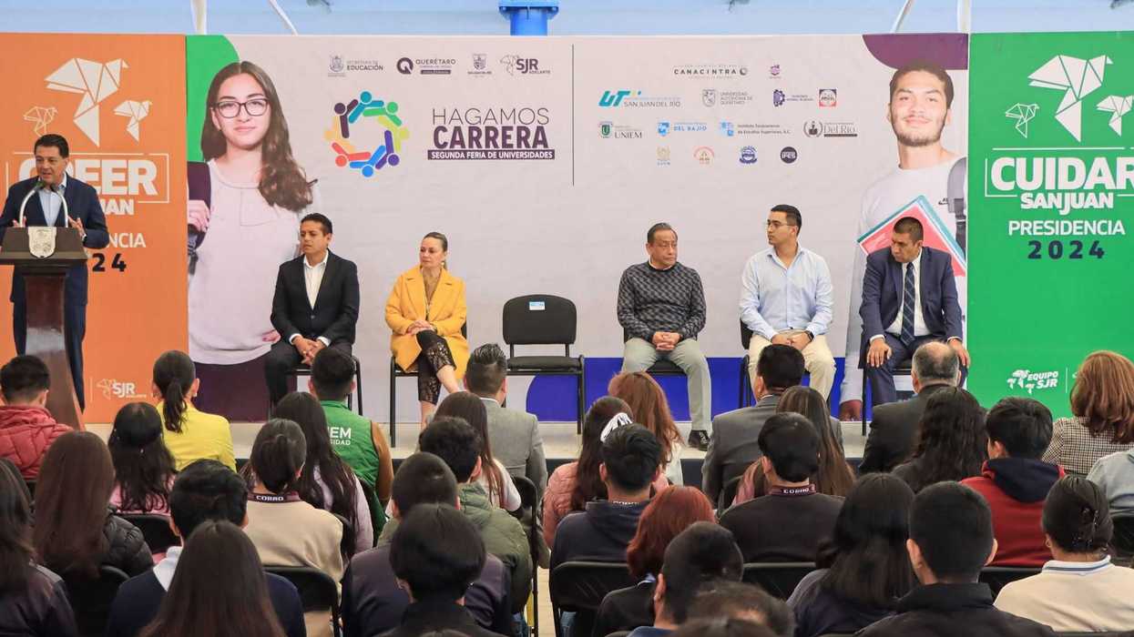 Éxito en la Segunda Feria de Universidades de San Juan del Río.