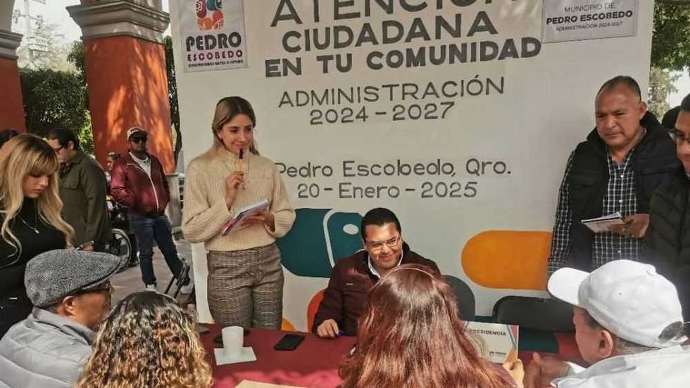 Exitosa Jornada de Atención Ciudadana en Pedro Escobedo.