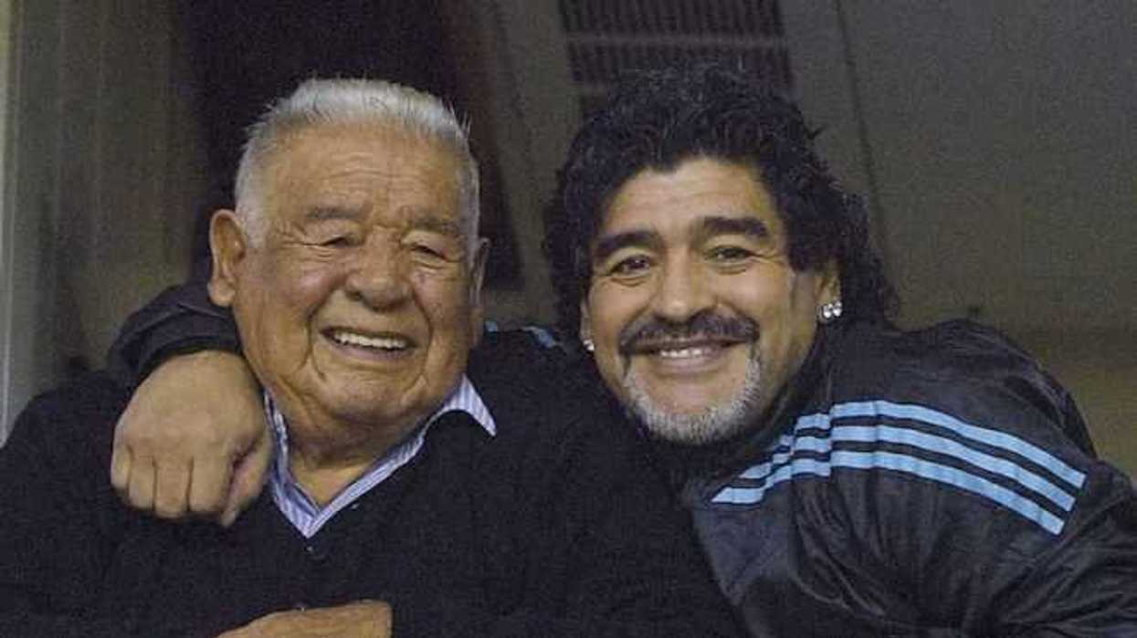 Extécnico de la selección argentina de futbol, Diego Armando Maradona. FOTO/NOTMEX