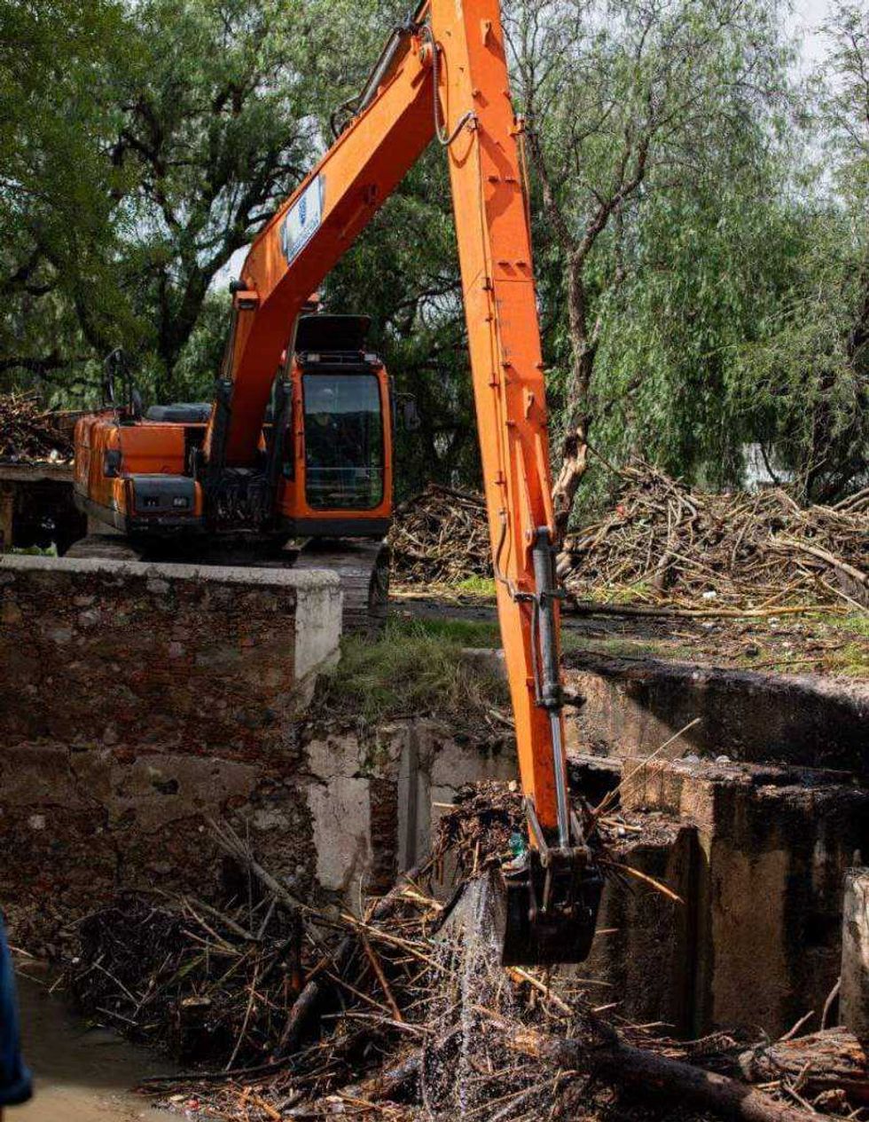 Extraen 70 toneladas de basura del Río San Juan en Visthá.
