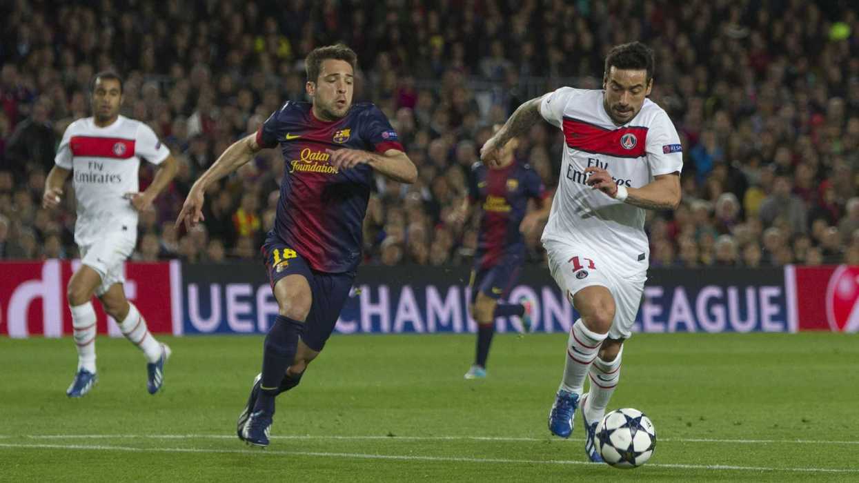 FC Barcelona empató 1-1 (global 3-3) contra el club francés París Saint-Germain. NOTIMEX.