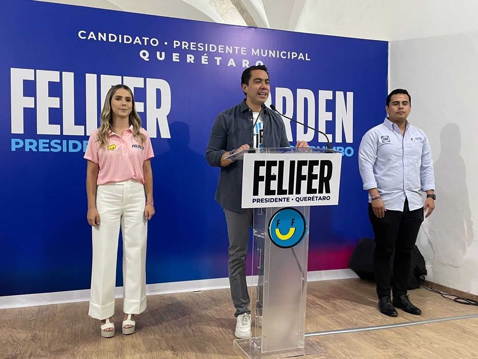 Felifer Macías destinará 22 millones para conectar a jóvenes estudiantes en Querétaro.
