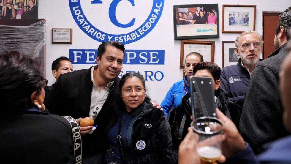 Felifer Macías encabezó ceremonia navideña de FECOPSE, donde destacó importancia del comercio organizado para desarrollo de Querétaro.