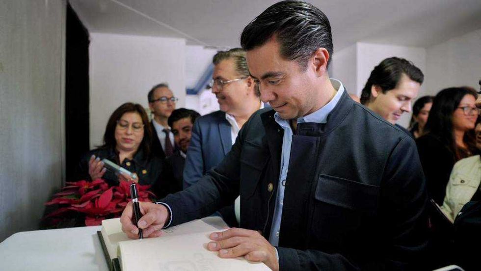 Felifer Macías presenta visión de gobierno orquestador ante socios CANACO Querétaro diciembre 2025.