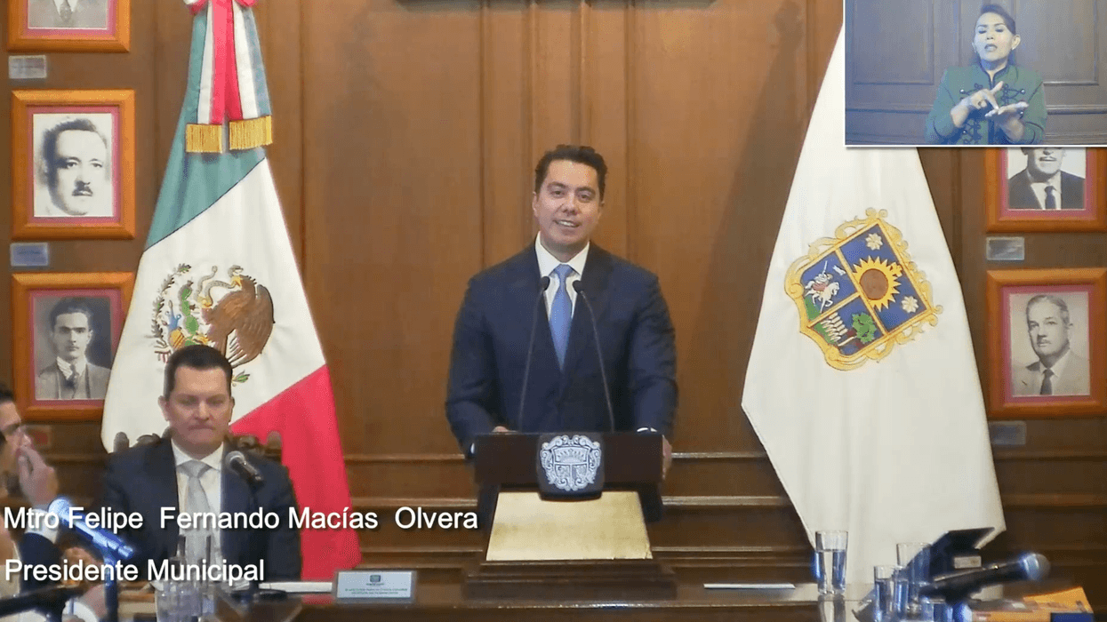 Felipe Fernando Macías Olvera presenta el balance de su segundo informe de gobierno en Querétaro