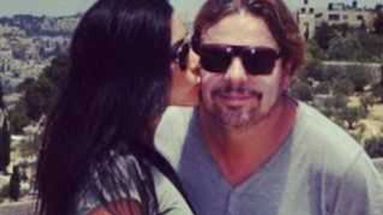 Fher y Mónica Noguera.