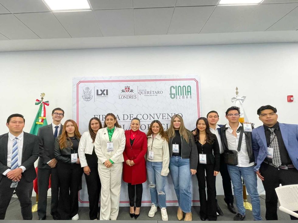 Firma de convenio entre Legislatura de Quer\u00e9taro y Universidad de Londres para becas y pr\u00e1cticas profesionales