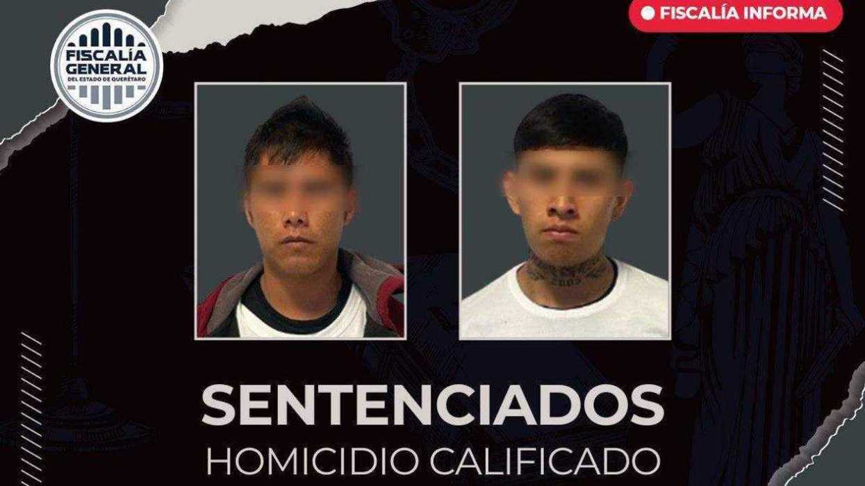 Fiscalía de Querétaro obtuvo 53 años de prisión para dos hombres por homicidio en El Organal.