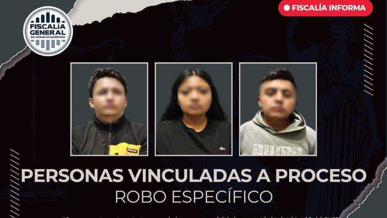 Fiscalía vincula a proceso a tres personas por robo a comercio en Villa Progreso, Ezequiel Montes.