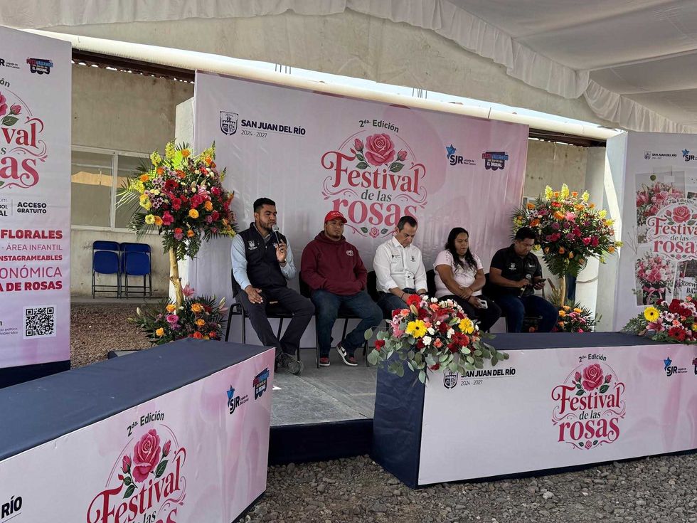 Floricultores y autoridades anuncian la segunda edici\u00f3n del Festival de las Rosas en El Organal, San Juan del R\u00edo