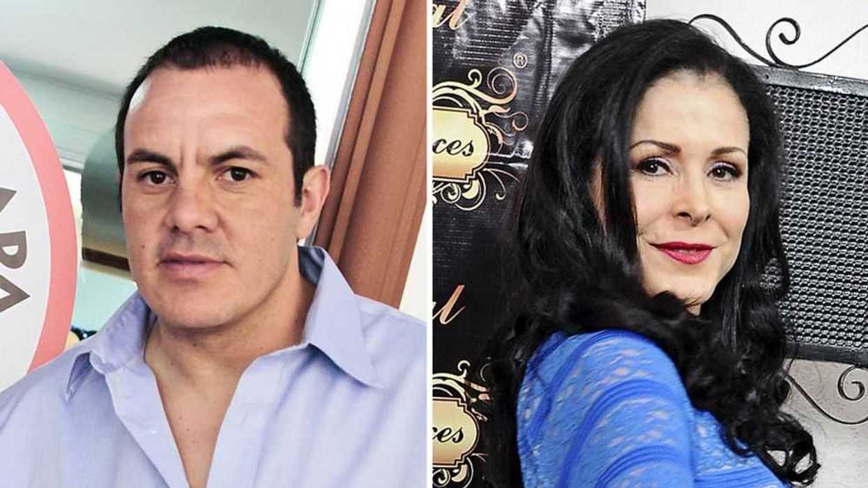 Fotografías de Lourdes Munguía, de 53 años, saliendo del cine Cuauhtémoc Blanco. Agencia México