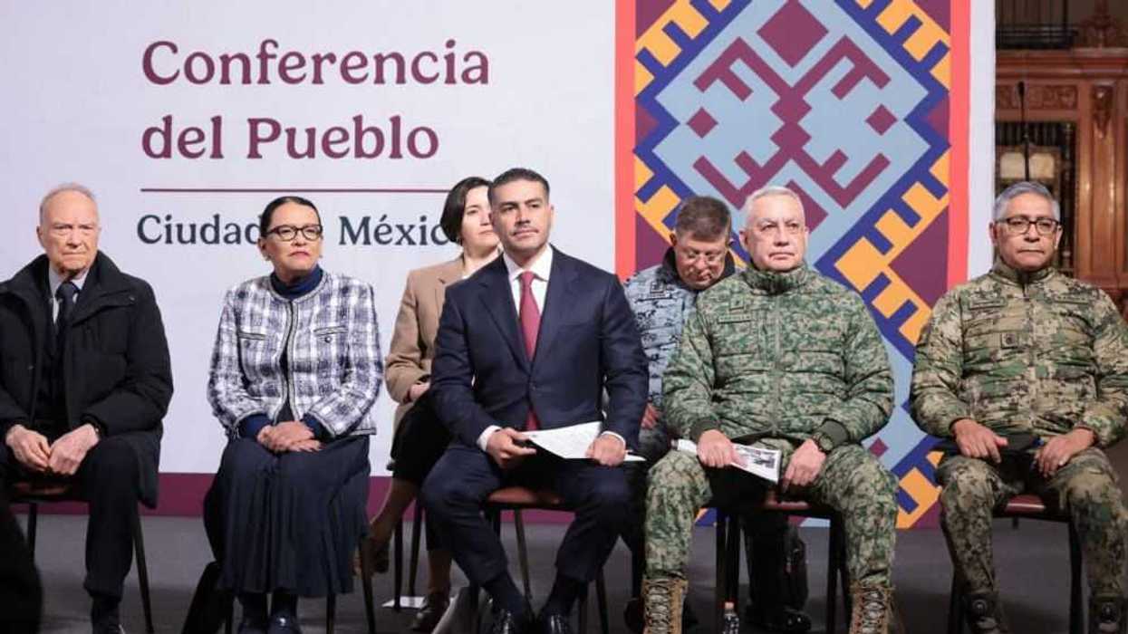 Gabinete de seguridad de México viaja a EEUU para reunión con Rubio. Foto: Ilustrativa/ Facebook/Omar García Harfuch.