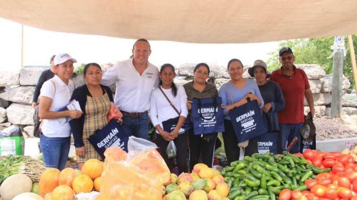Germaín Garfias apoyará a Madres y Padres trabajadores en Palmillas.