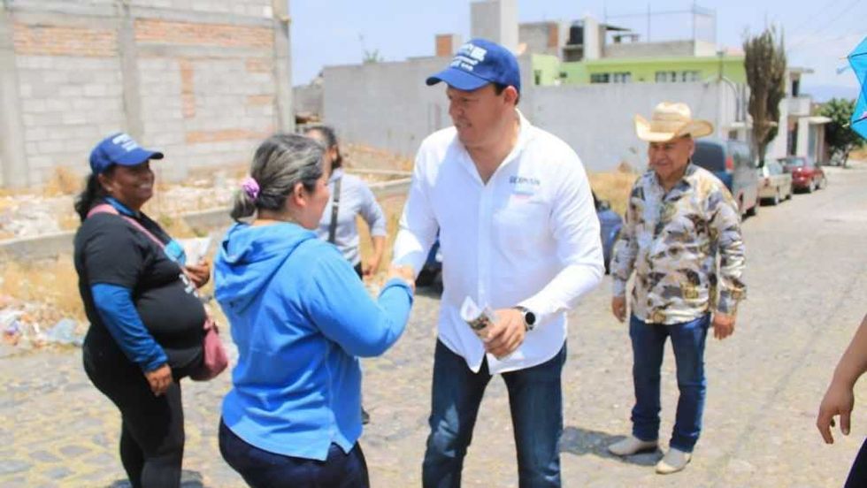 Germaín Garfias apuesta por el futuro de los jóvenes en su Campaña por el 2o Distrito.