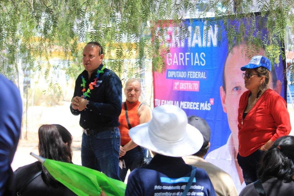 Germaín Garfias impulsará programas sociales para mejorar la economía familiar en San Juan.