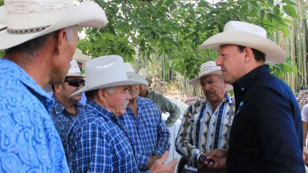 Germaín Garfias Promete Mayor Apoyo Federal para el Campo en El Sitio.