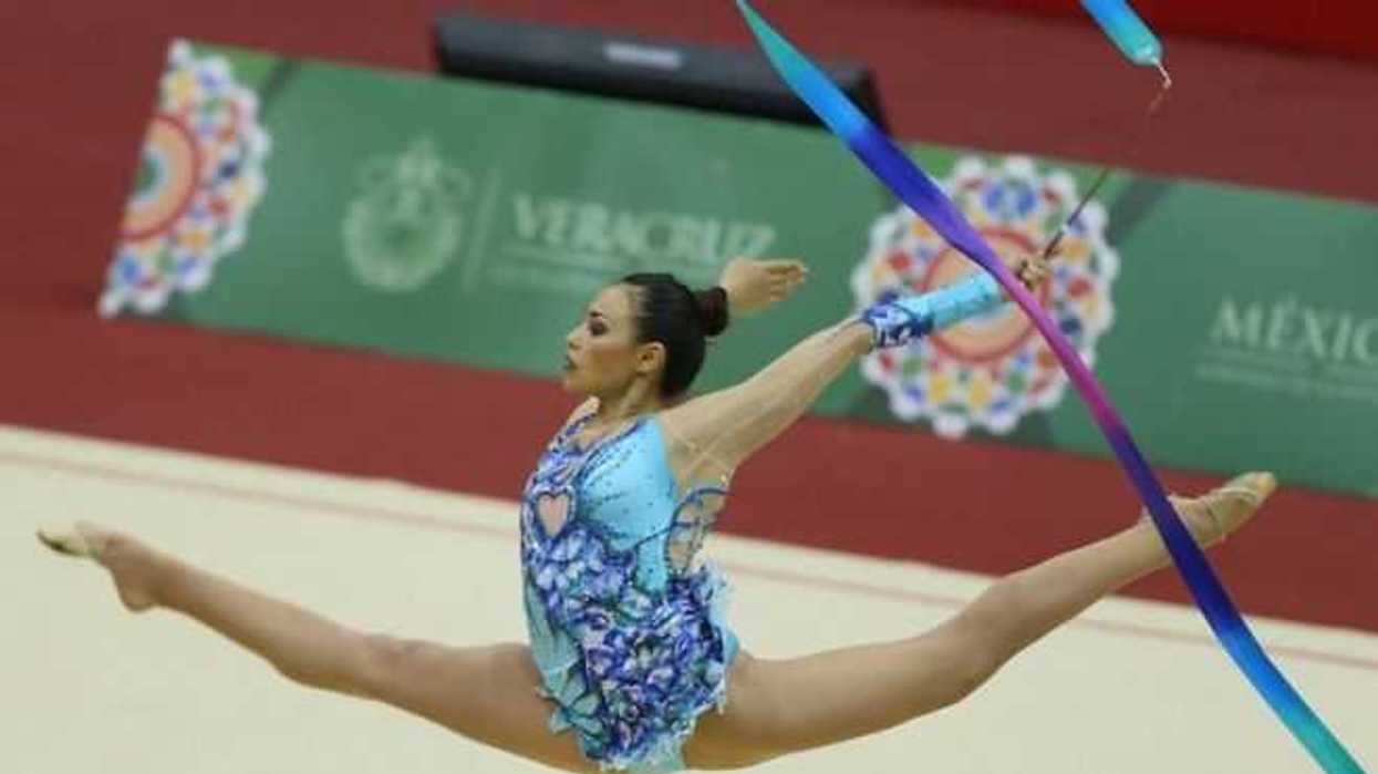 Gimnasta mexicana Rut Castillo. NOTIMEX
