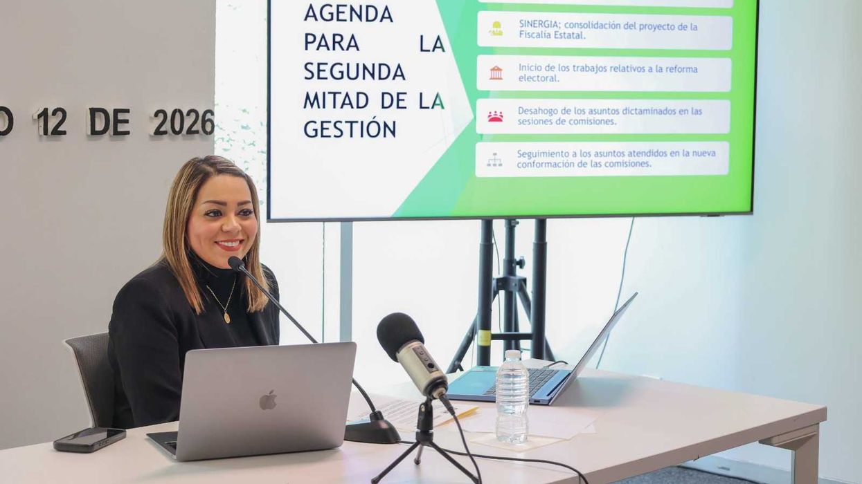 Gina Guzmán Álvarez presidenta Legislatura Querétaro presenta avances legislativos primer trimestre.
