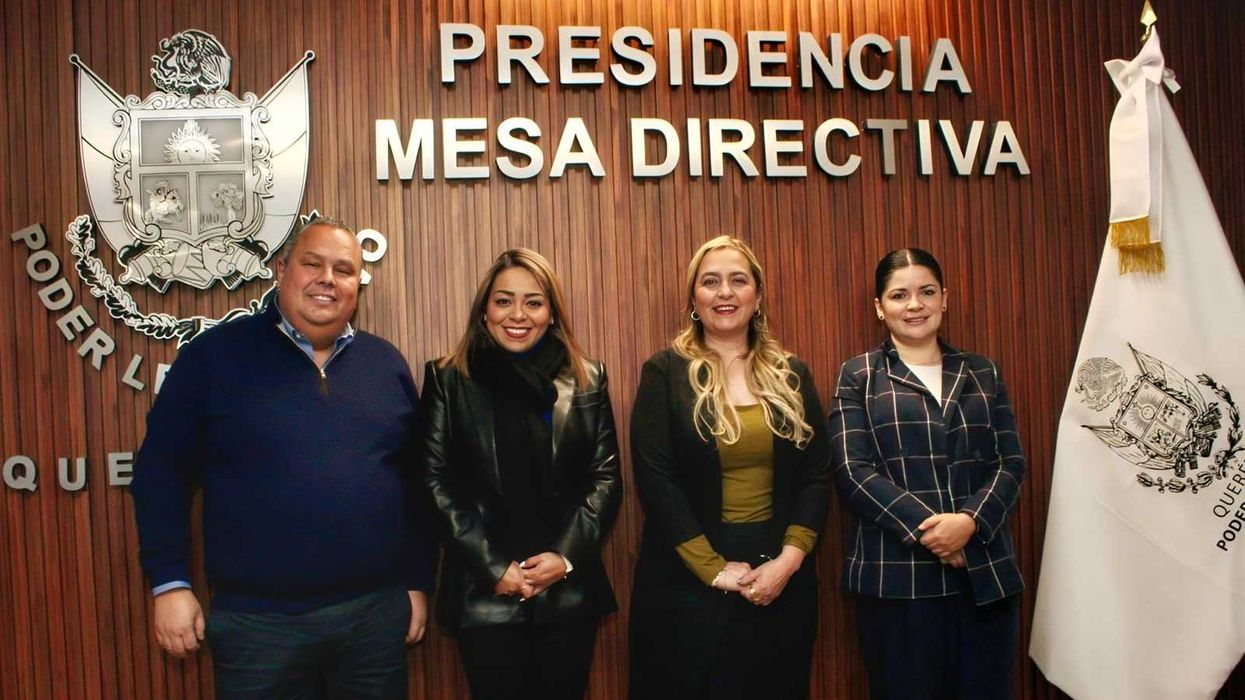 Ginna Guzmán presidenta Mesa Directiva Congreso Querétaro reunión Ley Autismo movilidad incluyente AMEQ